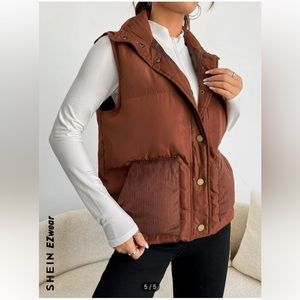 Shein puffer vest. Size XL. Never worn.